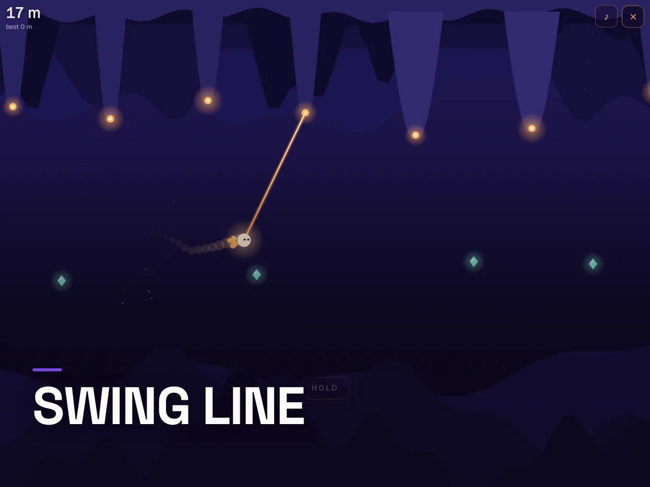 Screenshot of Swing Line